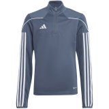 Sweatshirt for kids adidas Tiro 23 League Training Top grey-white HS3491 140cm #1
