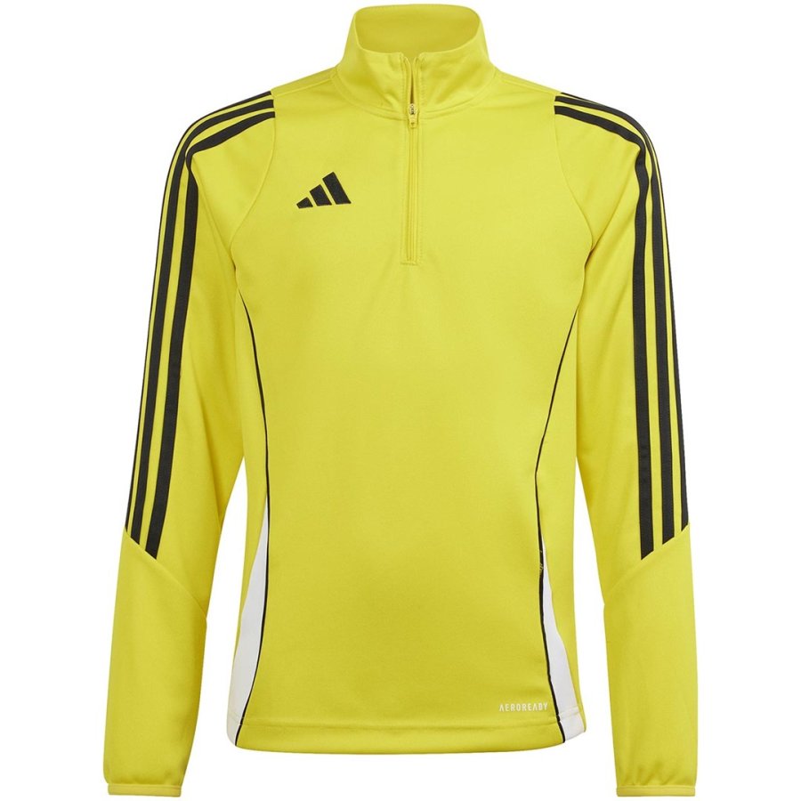Sweatshirt for kids adidas Tiro 24 Training Top yellow IR9365 152cm #1