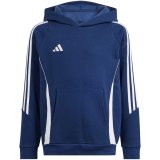Sweatshirt for kids adidas Tiro 24 Hooded Sweat navy blue IR7504 140cm #1