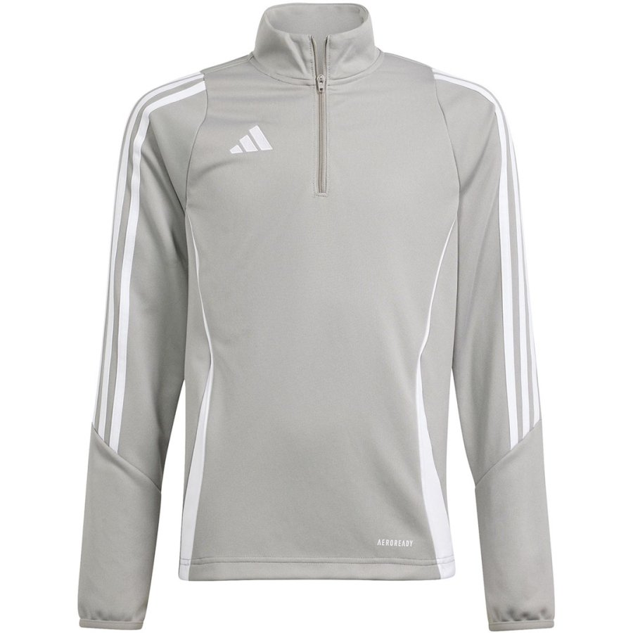 Sweatshirt for kids adidas Tiro 24 Training Top gray IR9363 128cm #1