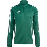 adidas Tiro 24 Training Top Sweatshirt green-white IS1040 L #1
