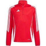Sweatshirt for kids adidas Tiro 24 Training Top red IR9361 128cm #1