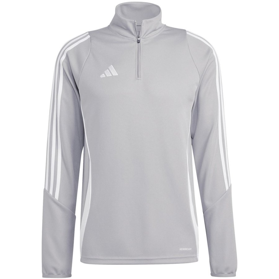 adidas Tiro 24 Training Top Grey-White IS1041 2XL Men's Sweatshirt #1