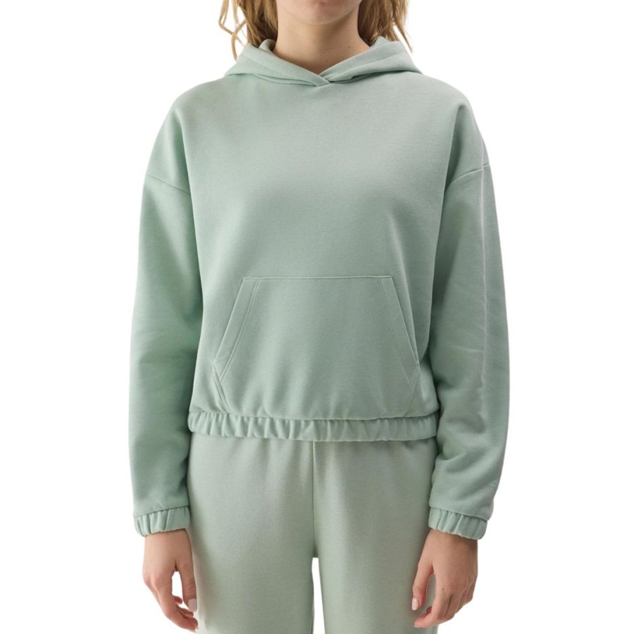 Women's sweatshirt 4F F1057 light green 4FWSS24TSWSF1057 42S M #1