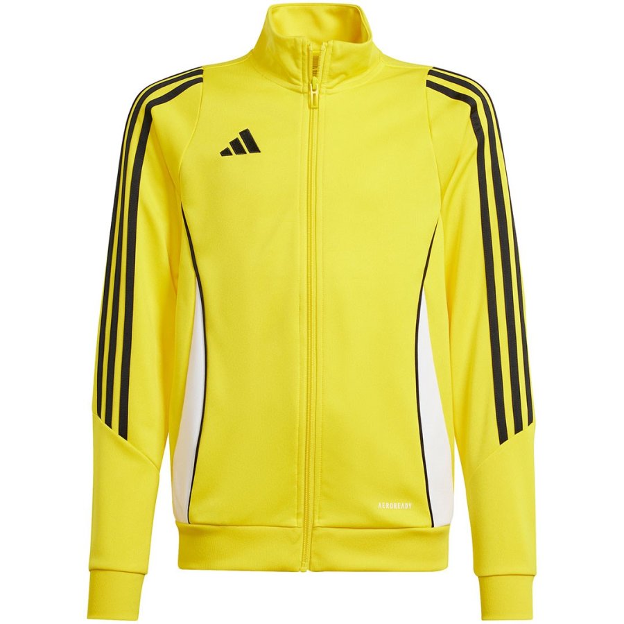 Sweatshirt for kids adidas Tiro 24 Training yellow IR9507 140cm #1