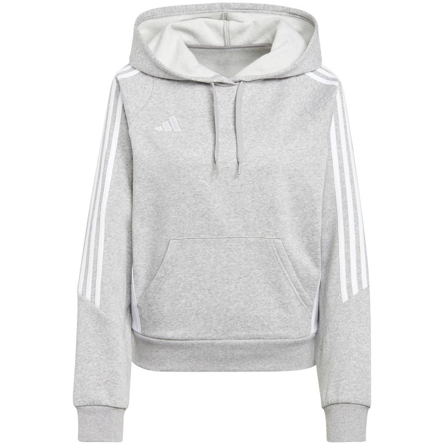 adidas Tiro 24 Hooded Women's Sweatshirt Grey IR7509 M #1