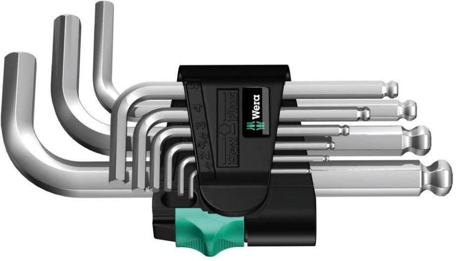 Wera 05133163001 unbrako ngle L-formet unbrakongle Metric 9 stk #2