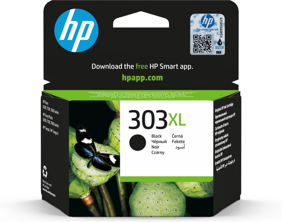HP Original 303XL-blkpatron med hj kapacitet, sort #2