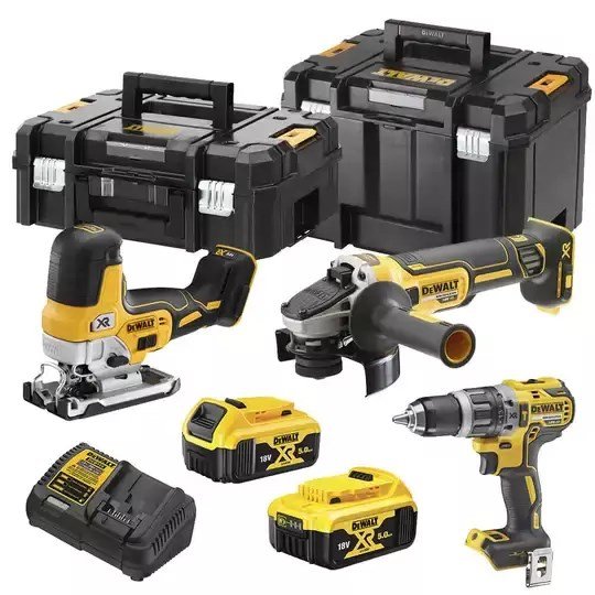 DEWALT Akku-Schlagbohrschrauber-Set 18V / 5Ah #1