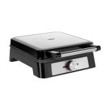 TEESA Waffle Iron, 4 Waffles, 1600W, Inox , Power Adjustable #1