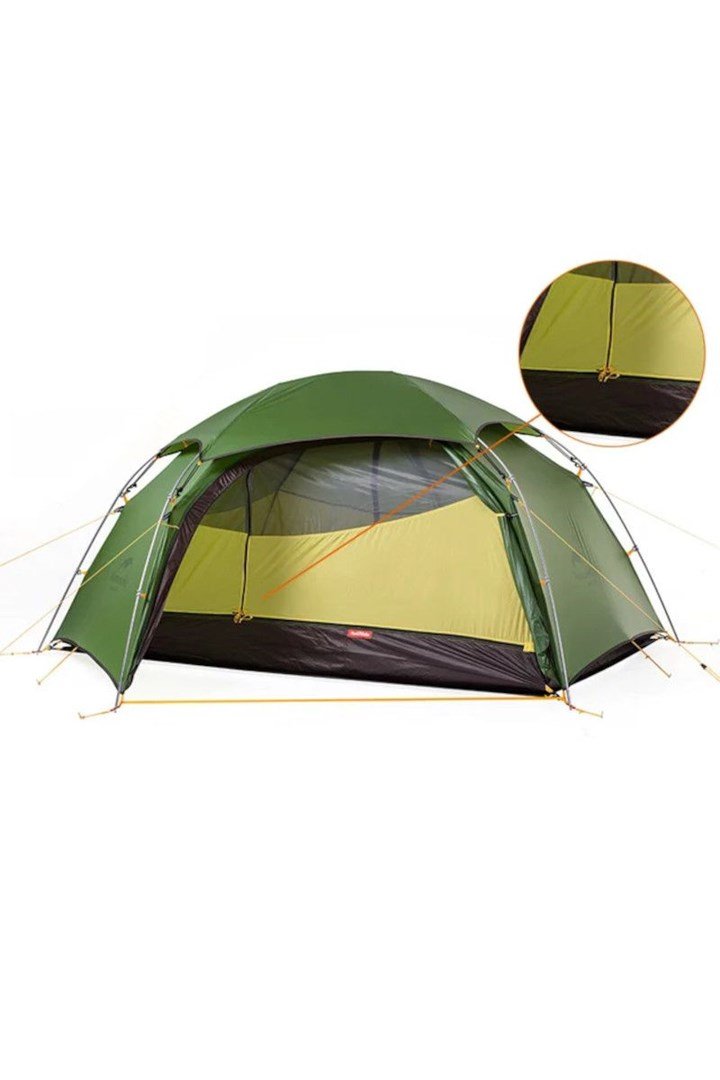 Cloud peak 2 20d t-zip tent nh17k240-y-green NATUREHIKE #1