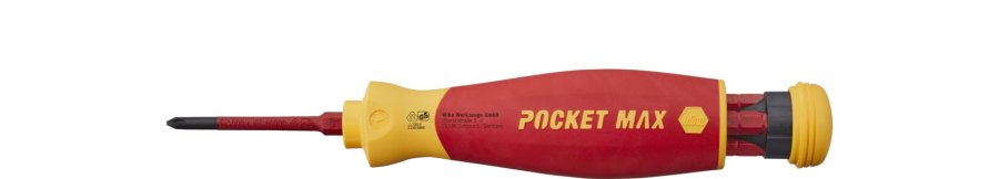 Wiha screwdriver with bit magazine PocketMax electric #2