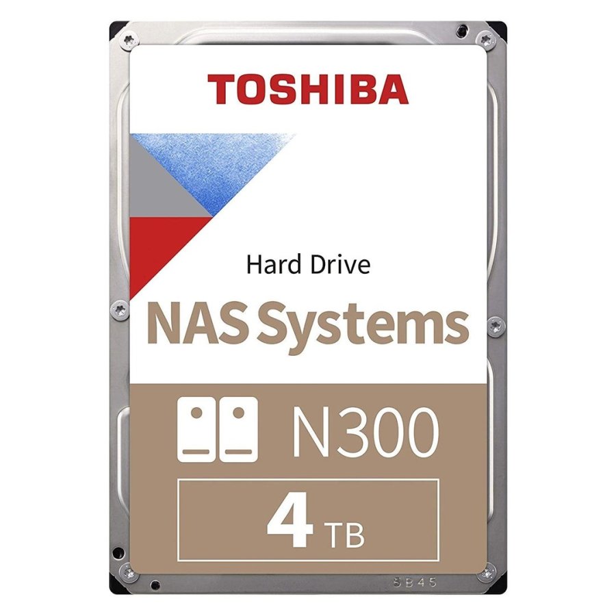 Toshiba N300 NAS harddisk 4 TB 7200 rpm 256 MB 3.5