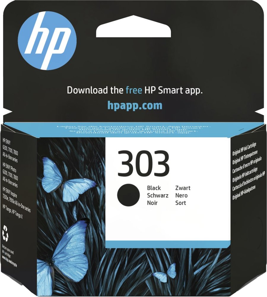 HP Original 303-blkpatron, sort #3