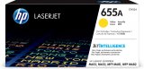 HP Original 655A LaserJet-tonerpatron, gul #2