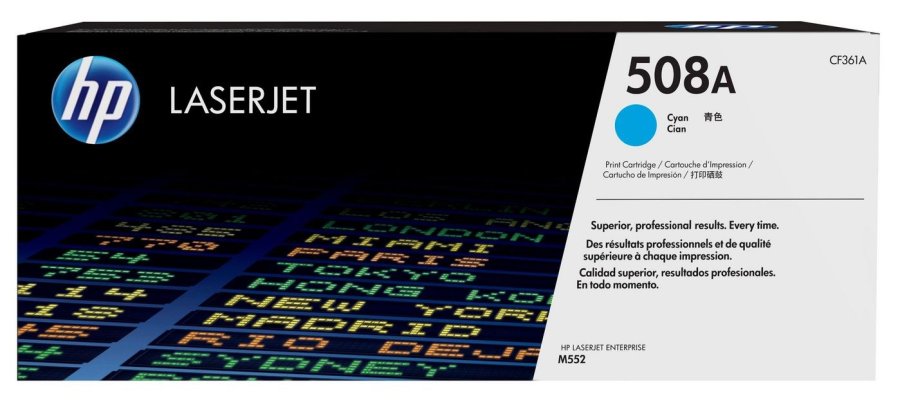 HP Original 508A LaserJet-tonerpatron, cyan #2