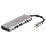 D-Link DUB-M530 Ledningsfrt USB 3.2 Gen 1 (3.1 Gen 1) Type-C Aluminium #2