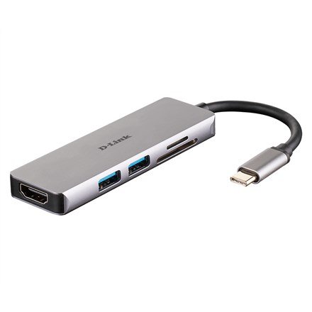 D-Link DUB-M530 Ledningsfrt USB 3.2 Gen 1 (3.1 Gen 1) Type-C Aluminium #2