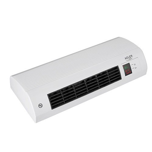 Adler AD 7714 varmeapparat Indendrs Sort, Hvid 2200 W Blser med elektrisk omrdevarmer #1