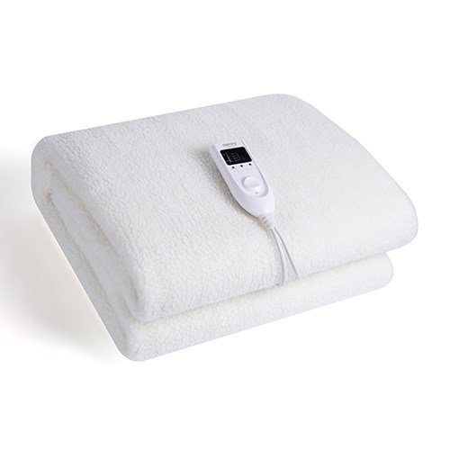 Camry Premium CR 7407 varmelagen og -pude Elektrisk sengevarmer 60 W Beige Fleece #2