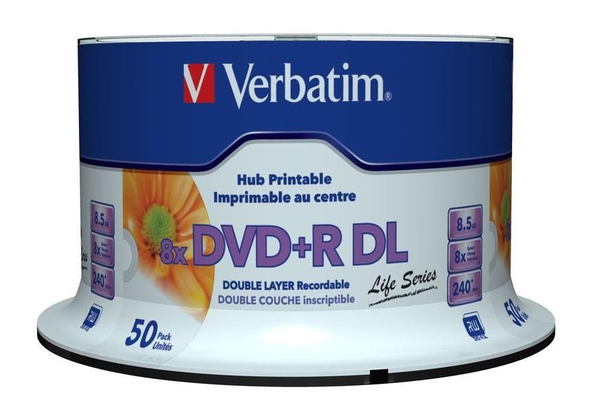 Verbatim 97693 tom DVD 8,5 GB DVD+R DL 50 stk #2