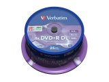 Verbatim DVD+R Double Layer 8x Matt Silver 25pk Spindle 8,5 GB DVD+R DL 25 stk #2