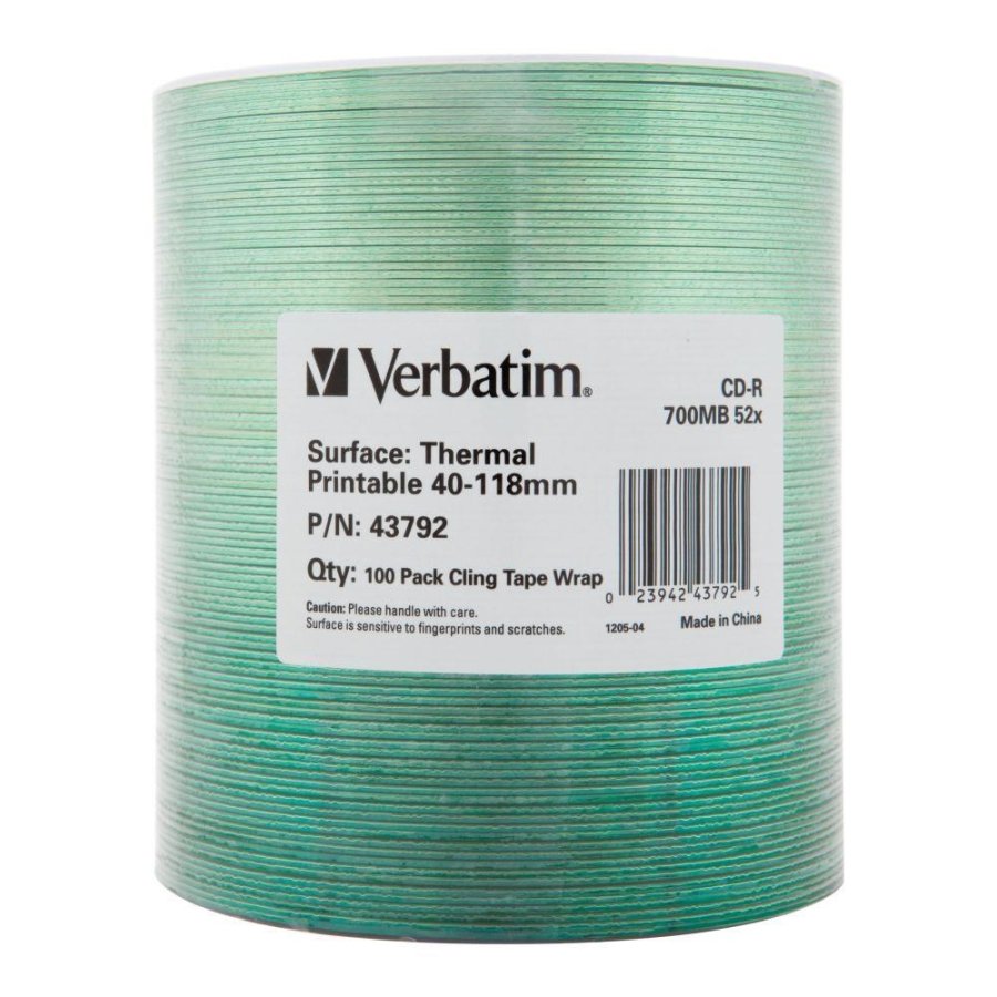 Verbatim 43792 blank CD CD-R 700 MB 52x 100 stk #5
