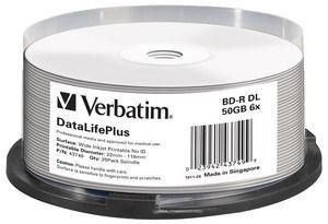 Verbatim DataLifePlus BD-R 50 GB 25 stk #2