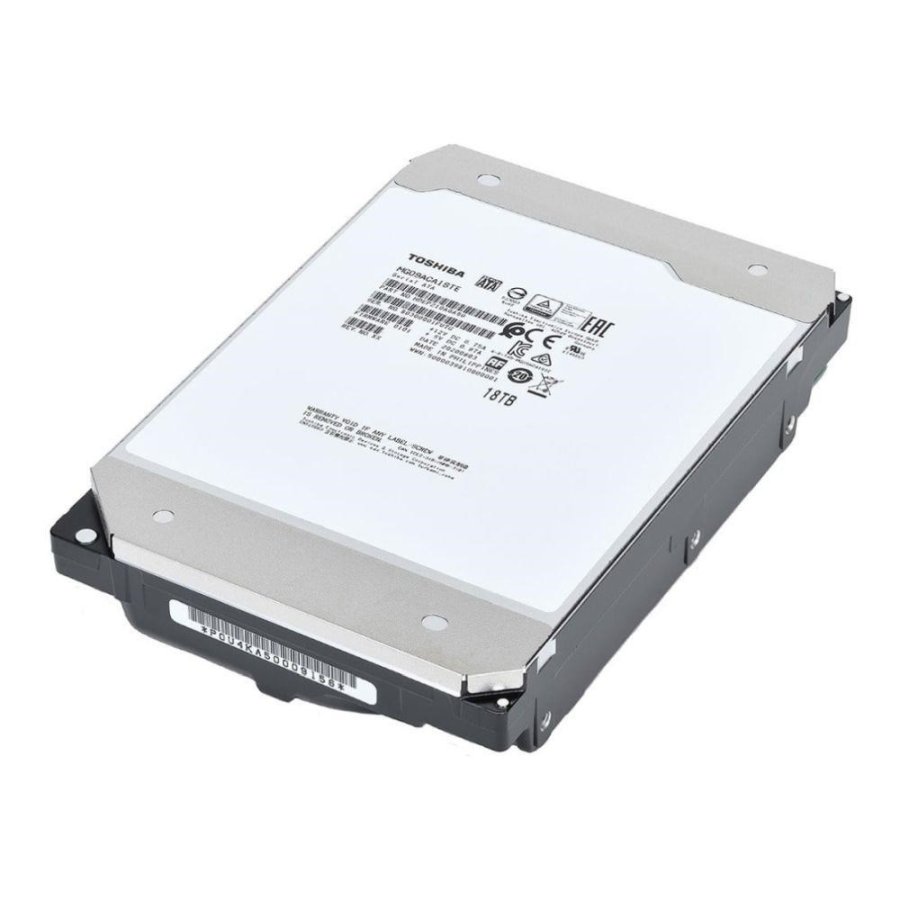 Toshiba MG09 harddisk 18 TB 7200 rpm 512 MB 3.5