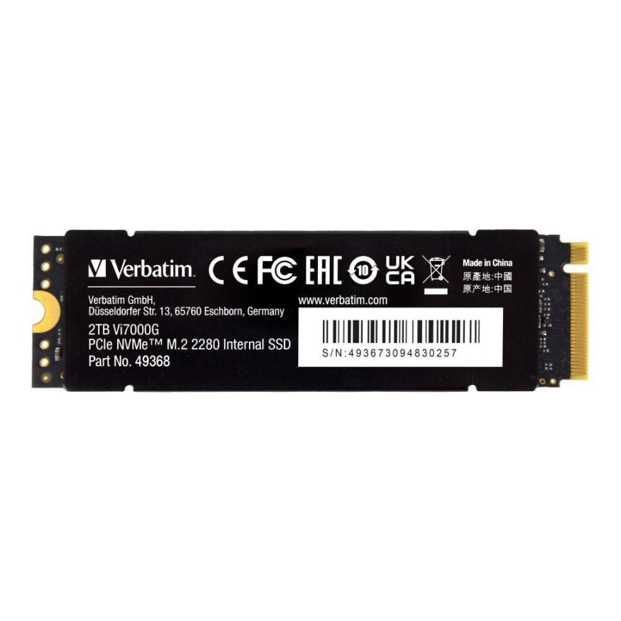 Verbatim Vi7000G M.2 SSD     2TB PCIe NVMe                  49368 #2