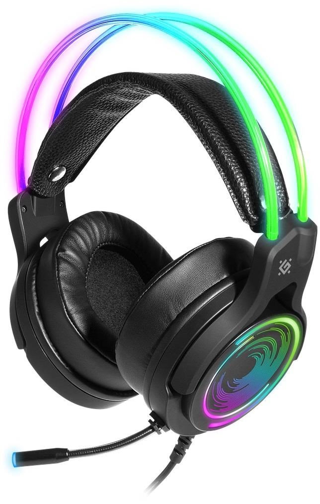 Defender Cosmo Pro Headset Ledningsf�rt Spil Sort #2