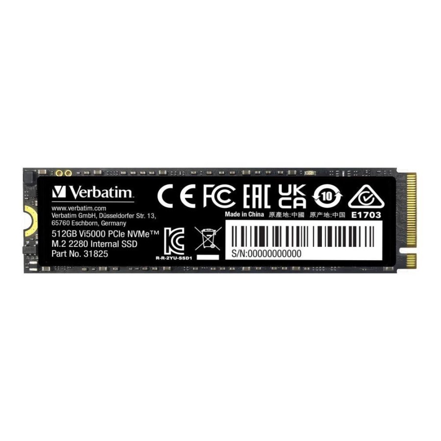 Verbatim Vi5000 M.2 SSD    512GB PCIe4 NVMe                 31825 #2