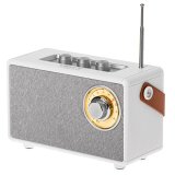 Camry Speaker with radio | CR 1902 W | 5 W | Bluetooth | White | Wireless connection #1
