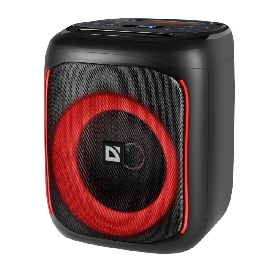 Defender BOOMER 50 Bluetooth Speaker 50W MP3/FM/SD/USB/AUX/TWS/LED/MIC KARAOKE black #1