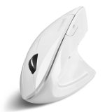 Mysz bezprzewodowa Perixx PERIMICE-813 W optyczna wertykalna pionowa prawa biaa RF + BLUETOOTH #1