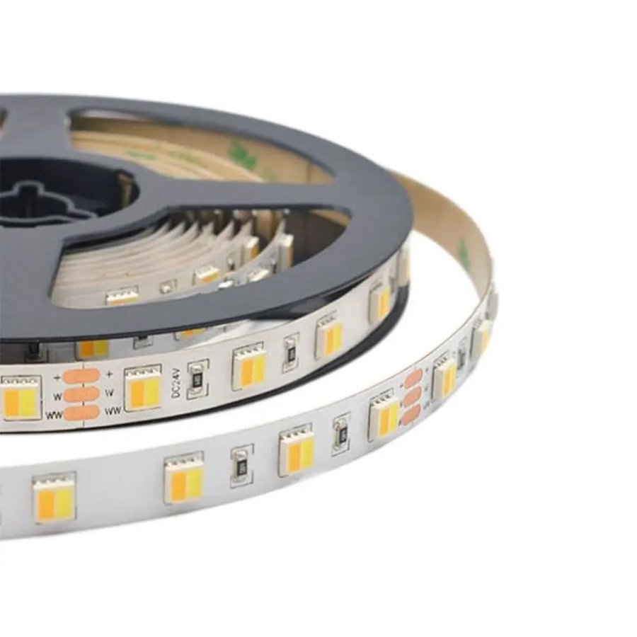 LED-strimmel V-TAC VT-2835 120 CCT 60LED 24V 14W/m 3000-6500K 1550lm (SKU 2897) #2