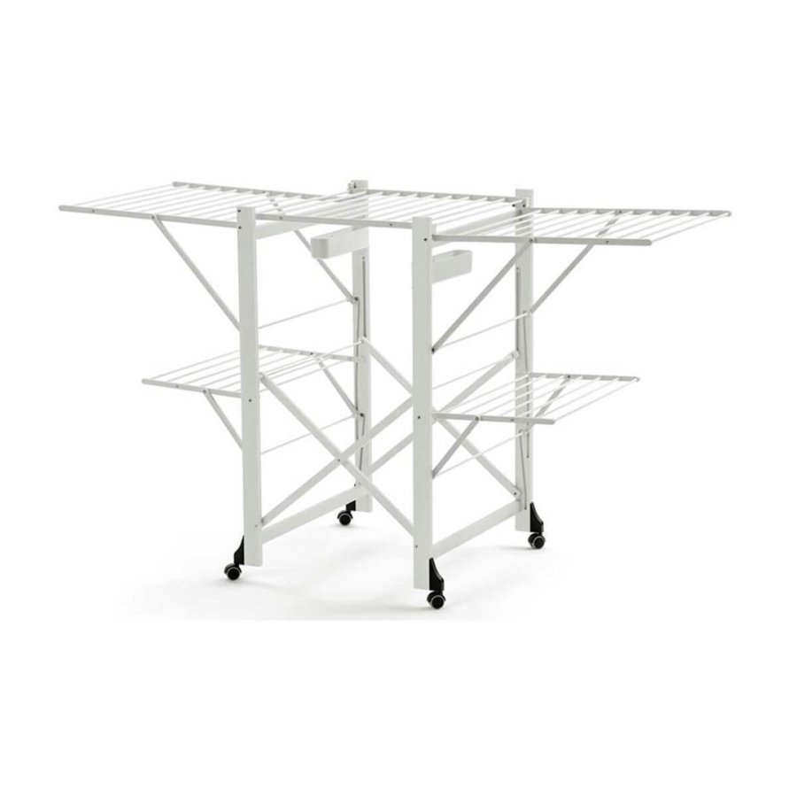 ARREDAMENTI GABBIANO Drying rack on wheels - 175 x 67 cm, White #1