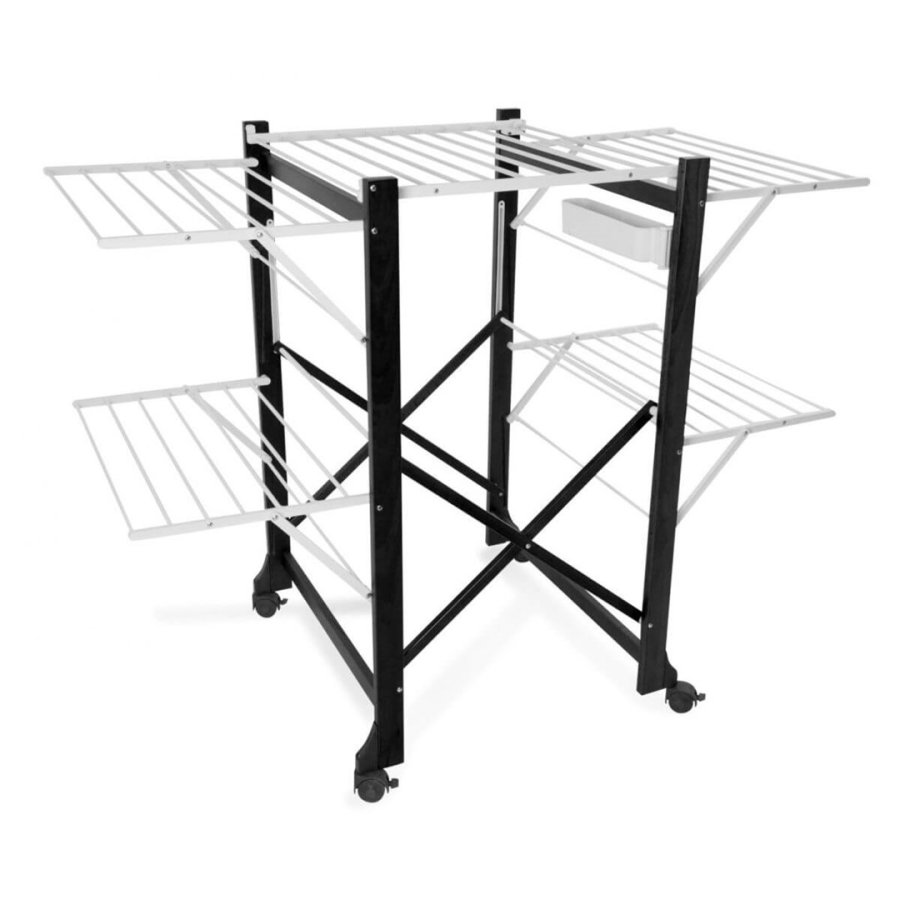 ARREDAMENTI ALIANTE Drying rack - 132 x 105 cm, Black #1