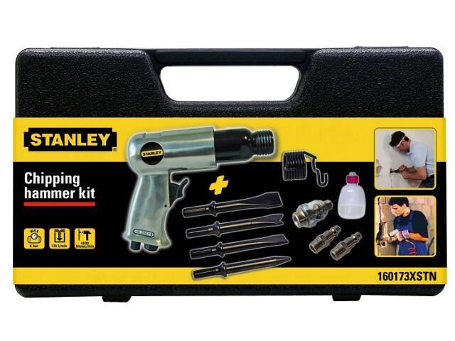 STANLEY HAMMER+4 PNEUMATIC CHISES #1