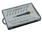 set of precision screwdrivers with interchangeable bits - 16 pcs. #1