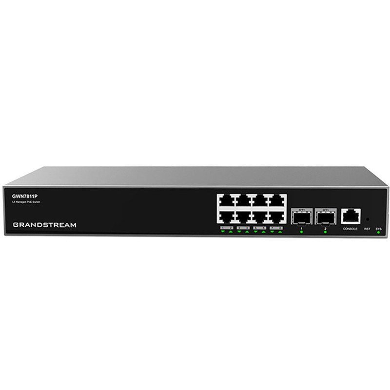 Grandstream Networks GWN7811P netvrksswitch Administreret L3 Gigabit Ethernet (10/100/1000) Strm over Ethernet (PoE) Gr #2