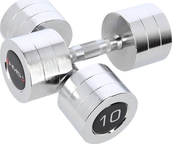 HMS Fitness CHD10 Hndvgt med fast vgt 10 kg 2 stk #3