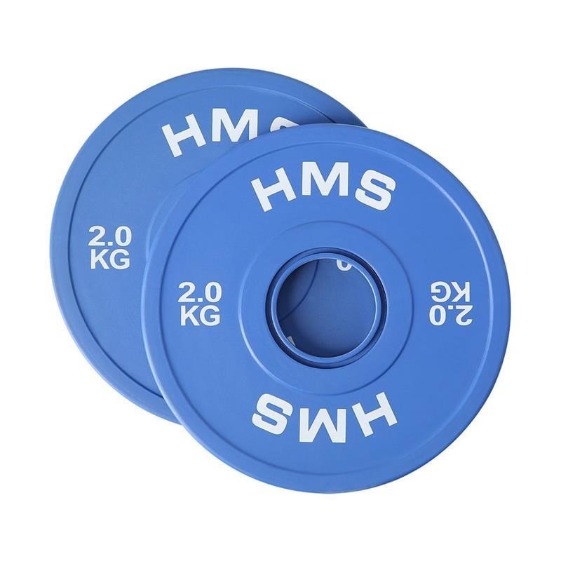 HMS Fitness CBRS20 2 stk Olympic Gummibelagt vgtskive #4
