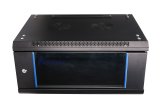 Extralink 4U 600X450 WALL-MOUNTED RACKMOUNT CABINET BLACK Vgmonteret stativ Sort #2