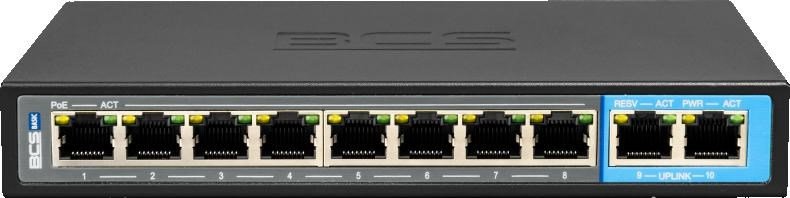 POE switch for 8 IP cameras BCS-B-SP0802 #1