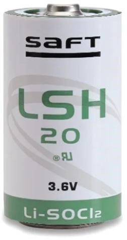 LSH20 D/R20 LiSOCl2 SAFT 3.6V 13000mAh Battery (1pc) #1
