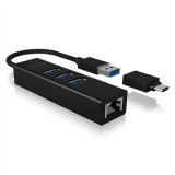 ICY BOX IB-HUB1419-LAN USB 3.2 Gen 1 (3.1 Gen 1) Type-A Sort #2