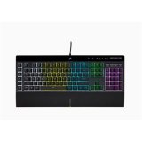 Corsair | Rubber Dome | K55 RGB PRO | Gaming keyboard | Gaming Keyboard | RGB LED light | US | Wired | Black #2