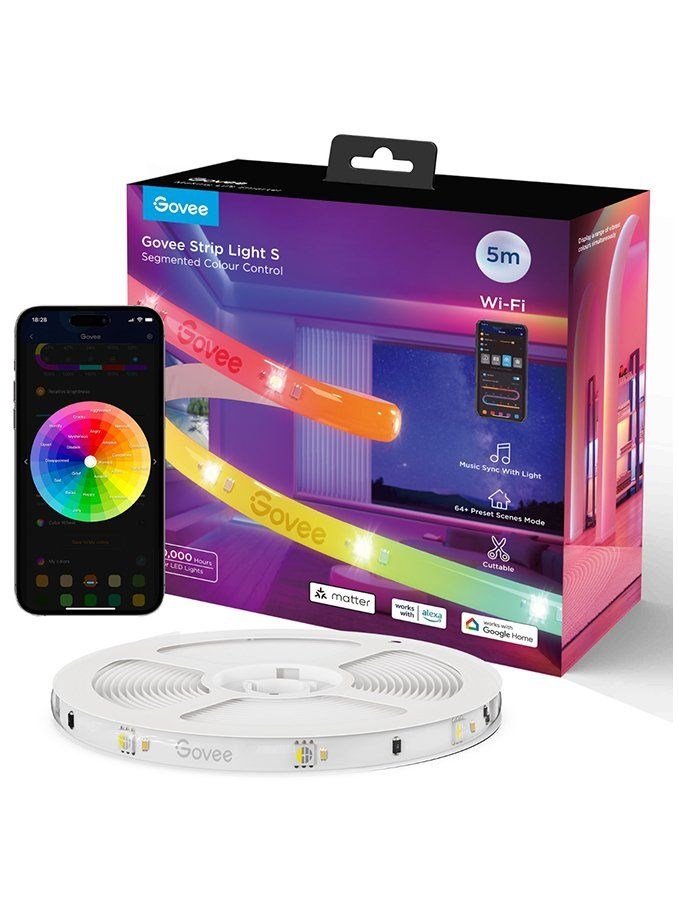 Govee H612A 5m | LED Strip | Wi-Fi, Bluetooth, RGBIC #1