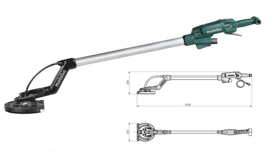 Metabo LSV 5-225 Bnd slibemaskine 1650 rpm Sort, Grn 50 W #3